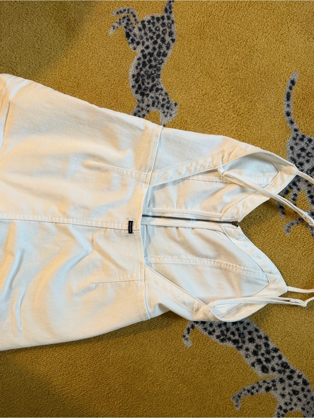 Volcom White Denim Romper - Picture 3 of 3